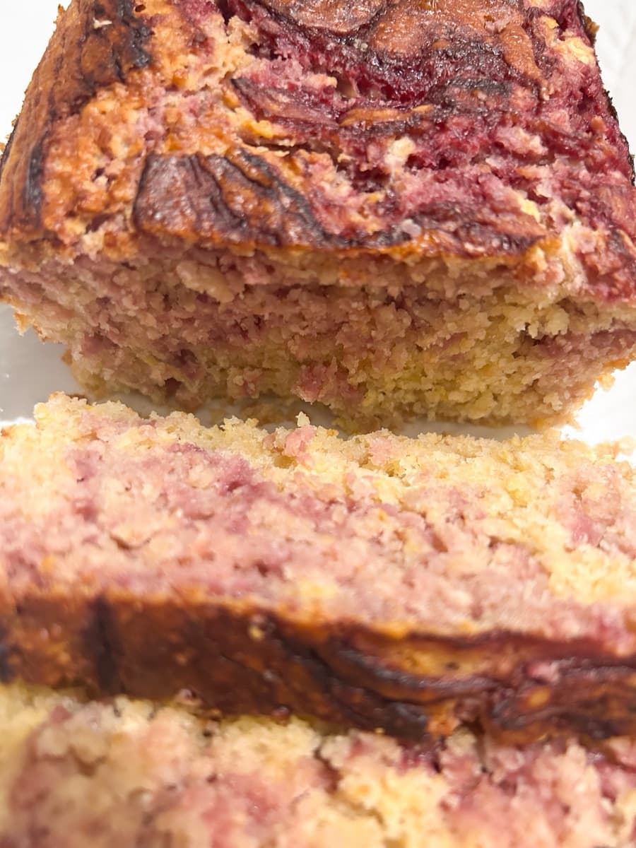 🍋 Lemon & Berry Oat Loaf