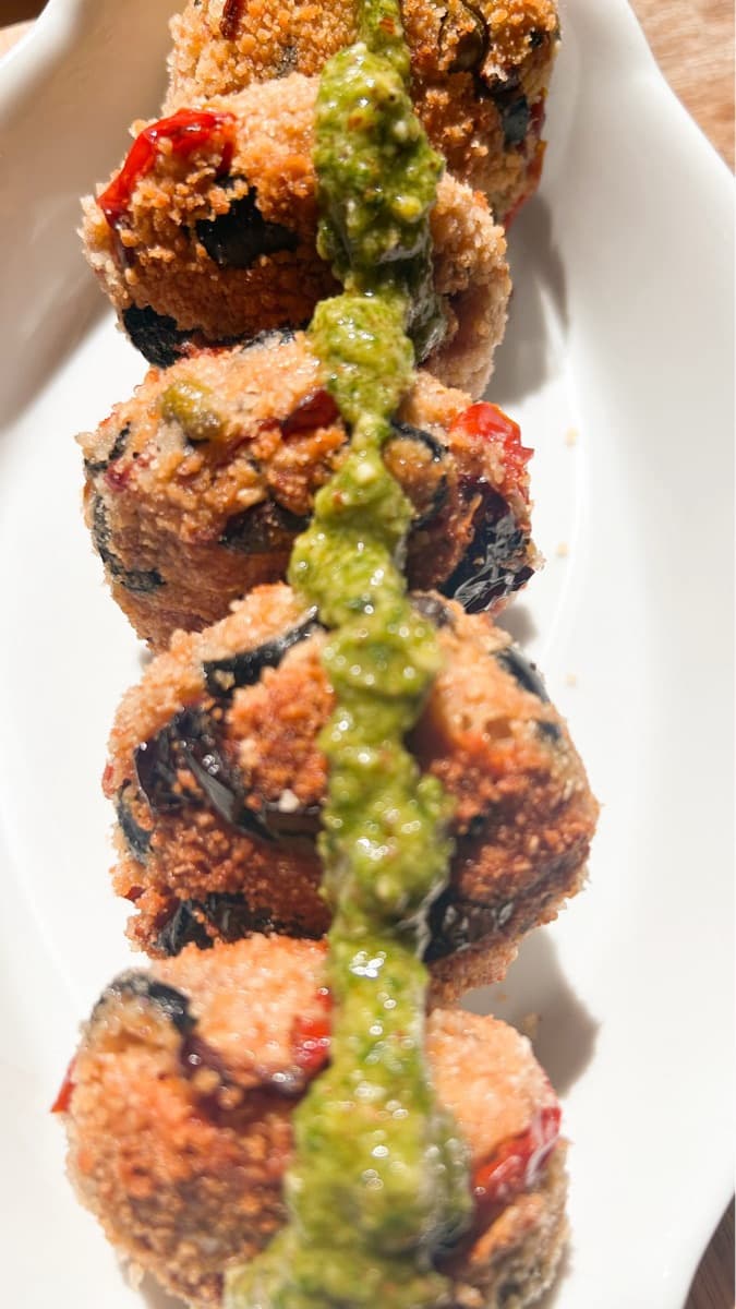 Oat Patties with Sundried Tomato, Olive & Capers